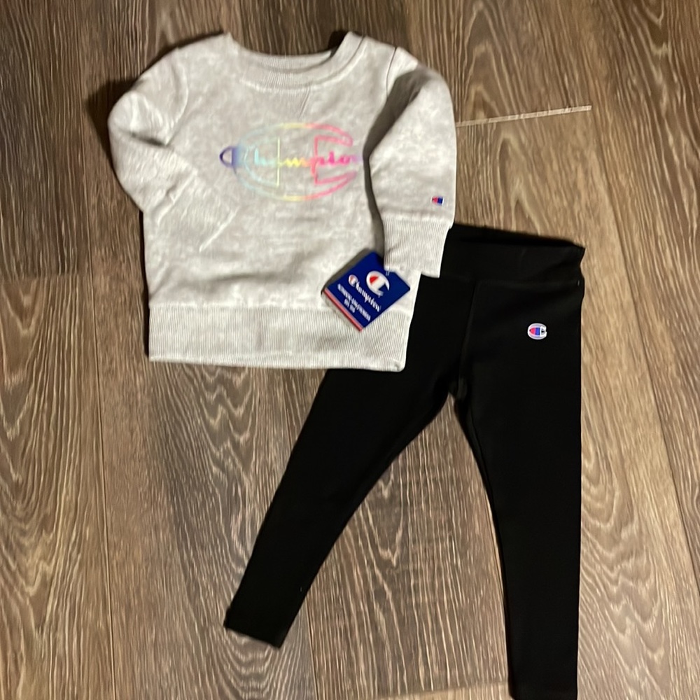 Champion girl’s 2 piece outfit, brand new with tags